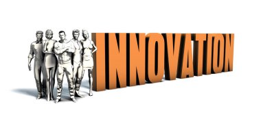 İş insanlar yenilik sanat