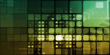 Sistem inceden inceye gözden geçirmek konsept sanat