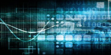 Fütüristik teknoloji konsept sanat