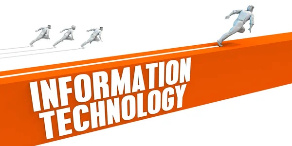 Information Technology Concept Art — Stock Photo, Image