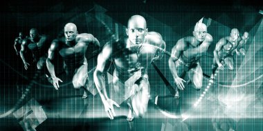 Gelecekteki arka plan konsept sanat