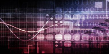 Yıkıcı teknoloji konsept sanat