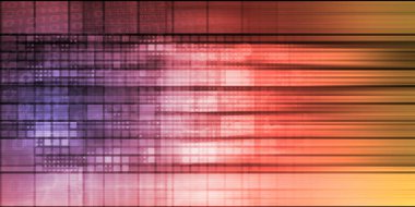 Pixelated arka plan konsept sanat