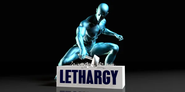 ได้รับการกําจัดของ Lethargy — ภาพถ่ายสต็อก