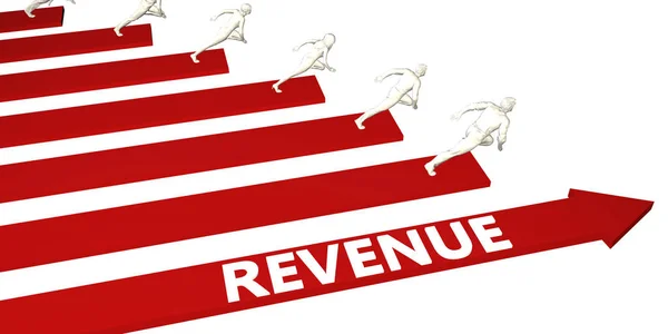 Revenue Information Concept Art — Stock Photo, Image