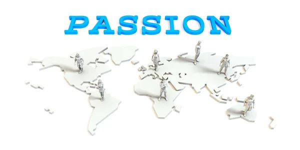 Passion Global Business — Stock Photo, Image