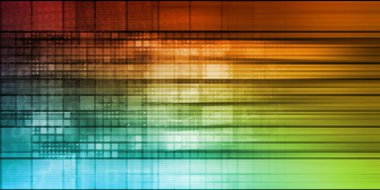 Veri tümleştirme konsept sanat