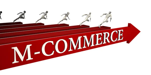 Soluzioni M-commerce — Foto Stock