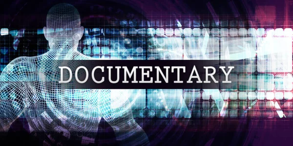 Documentary Industry Concept Art — Stock Photo, Image