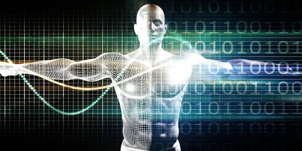 Bilim araştırma konsept sanat