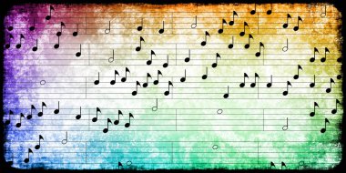 Müzik arka plan konsept sanat