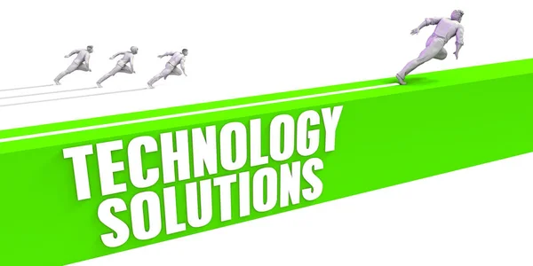 Technology Solutions Concept Art — Stock Photo, Image