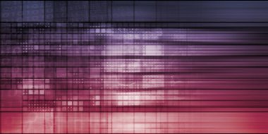 Büyük veri konsept sanat