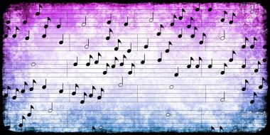 Müzik arka plan konsept sanat