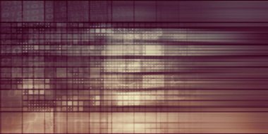 Pixelated arka plan konsept sanat