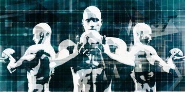 Pazarlama stratejisi konsept sanat