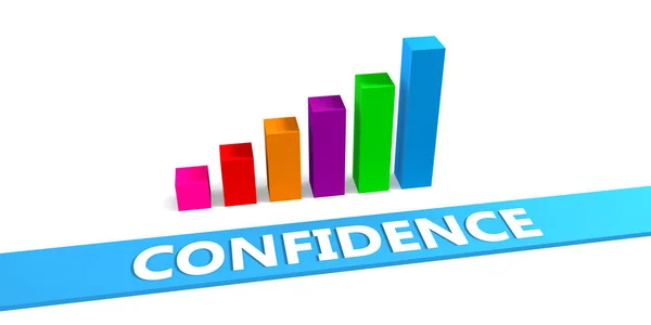 Great Confidence Concept Art — Stock Photo, Image