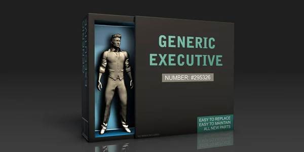 Genéricos Executive Concept Art — Fotografia de Stock