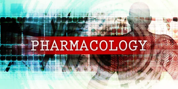 Sector Farmacología Concepto Arte — Foto de Stock