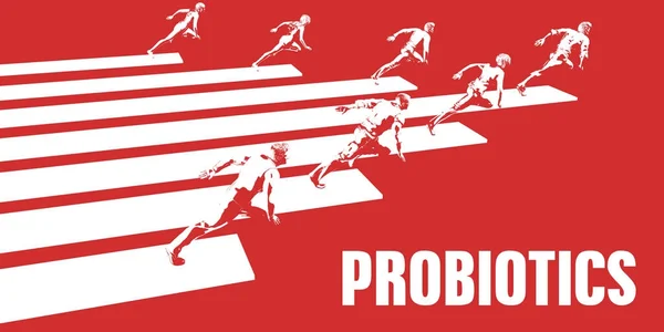Probiotics Concept Art — Stock Photo, Image