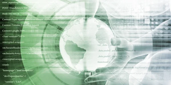 Küresel ağ konsept sanat