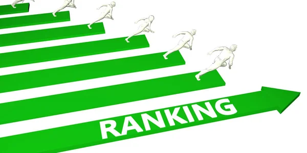 Ranking Consultoría Concepto Arte — Foto de Stock