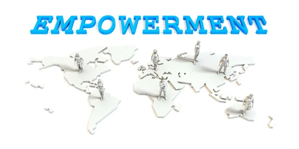 Empowerment Global Business — Stock Photo, Image