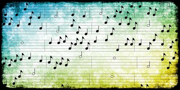 Music Symbol Background Concept Art — Stock Photo, Image