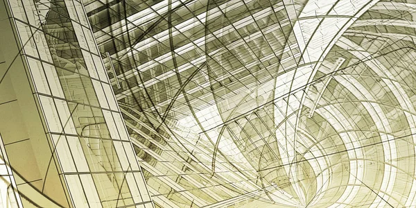 Şehir altyapı planlama kavramı sanat