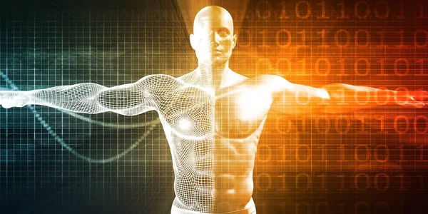 Tıbbi test konsept sanat