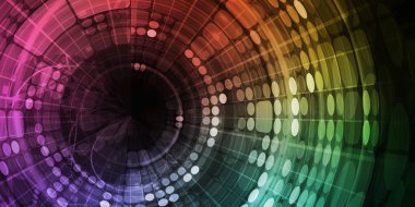 Yönetim teknolojisi konsept sanat