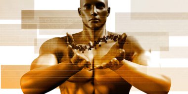 Teknoloji kılavuz konsept sanat