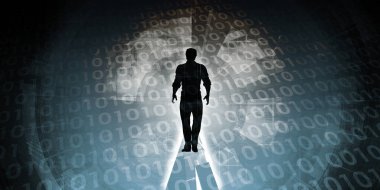 Teknoloji mühendislik kavramı sanat