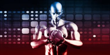 Sistem entegrasyon konsept sanat