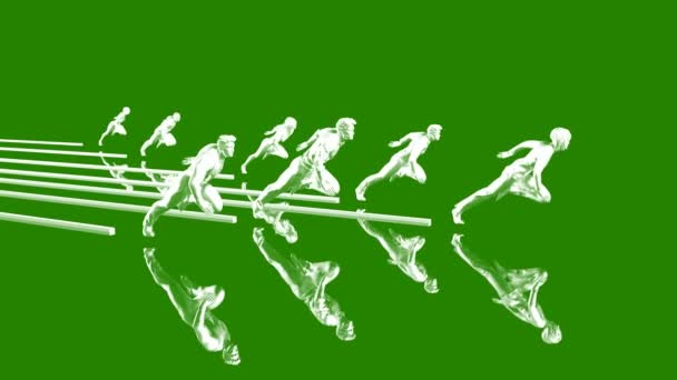 Leader du marché avec l'équipe de l'entreprise menant au succès