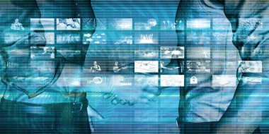 Sınırsız büyüme konsept sanat