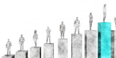 Kişisel gelişim konsept sanat