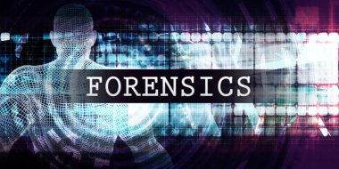 Forensics Industry Concept Art clipart