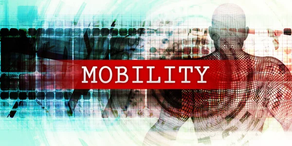 Movilidad Sector Concepto Arte —  Fotos de Stock