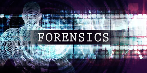 Forensics Industry Concept Art — Stock Photo, Image