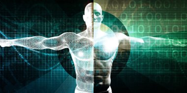 Tıbbi araştırma konsept sanat