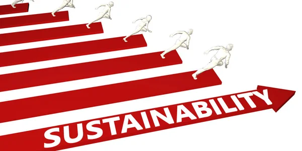 Sustainability Information Concept Art — Stock Photo, Image
