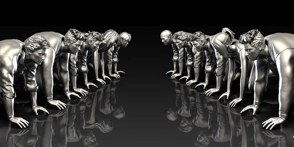 Деловые люди против
