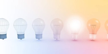 yaratıcı ampul fikir