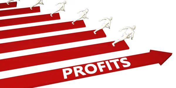 Informazioni sui profitti — Foto Stock