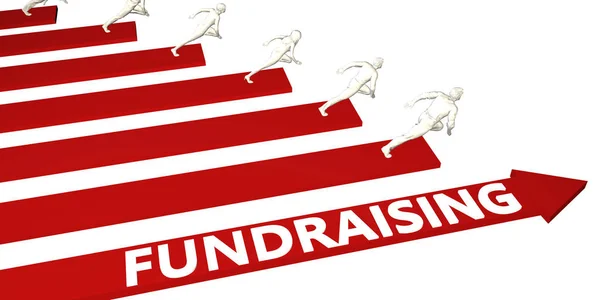 Fundraising-Informationen — Stockfoto