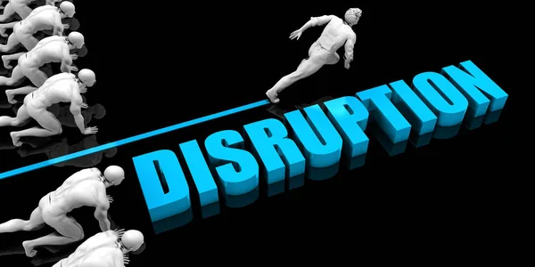 Disrupción superior — Foto de Stock