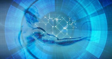 Internet arka plan bir teknoloji kavram olarak