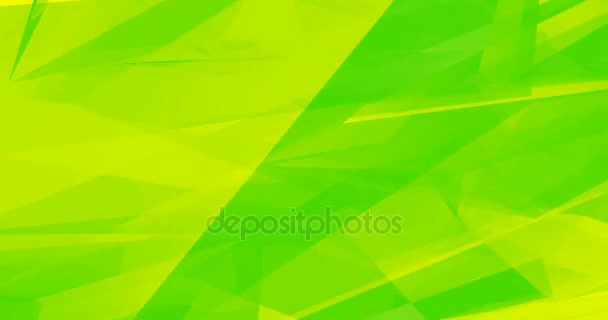 绿色黄色造型的创意营销背景 — 图库视频影像