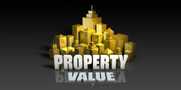 Valor de la propiedad — Foto de Stock